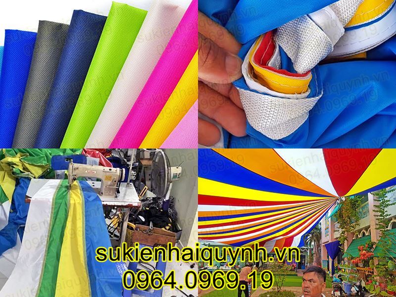 công ty may bán và phân phối vải dù sự kiện bán nguyệt dù sự kiện nói chung tp hcm bình dương long an